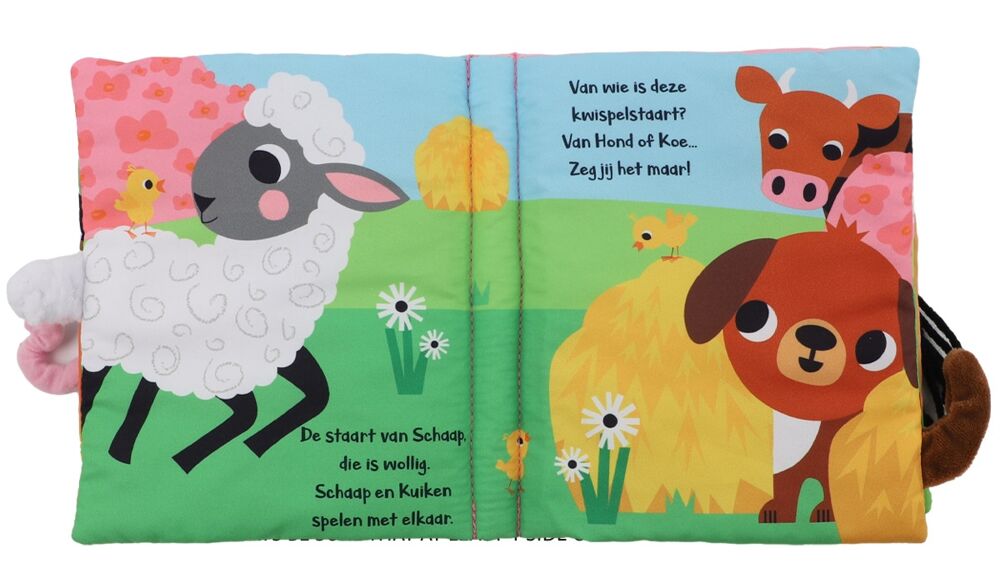 Van wie is deze staart? Boerderijdieren