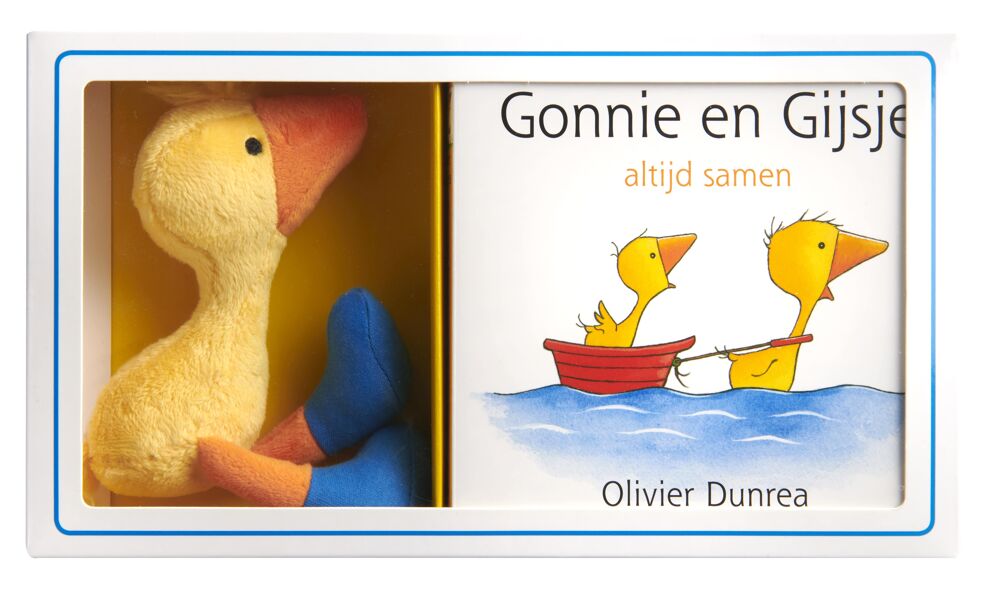 Gonnie en Gijsje - met knuffeltje in doosje