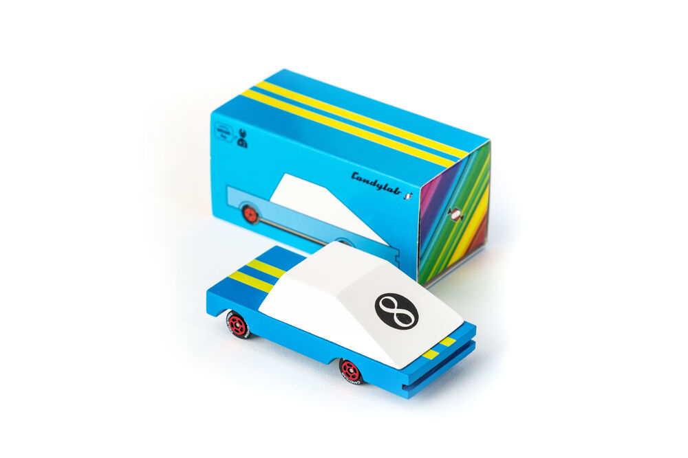 Candycar - Blue racer #8 Candycar - Blue racer #8