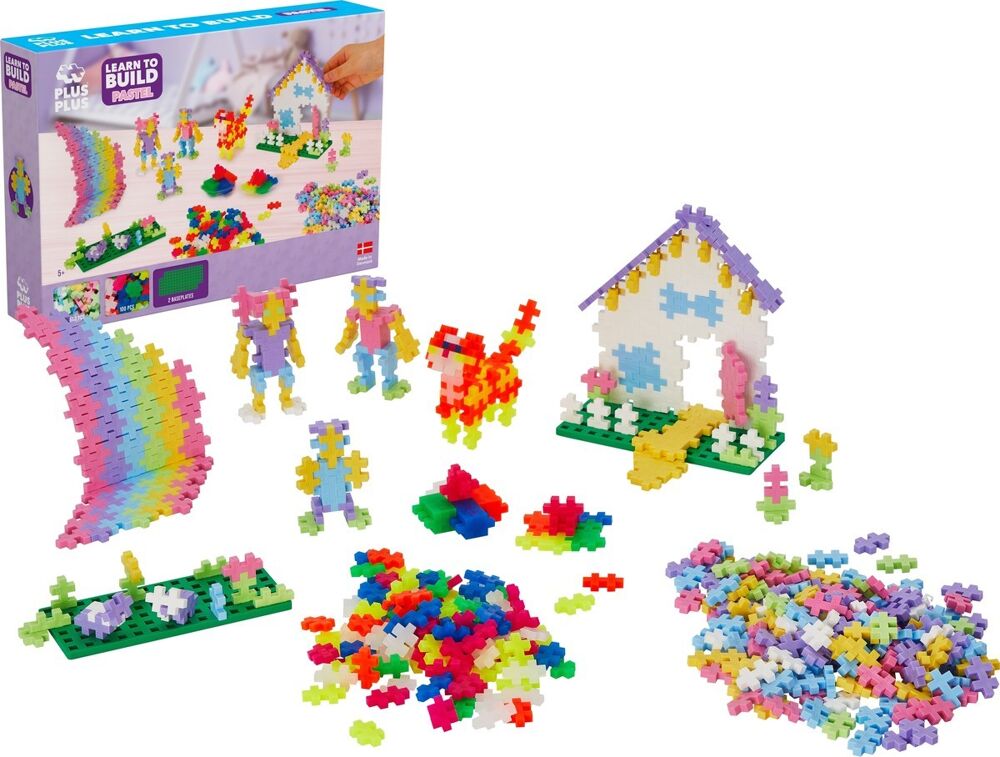 Learn to build Plus-Plus Pastel (600st)