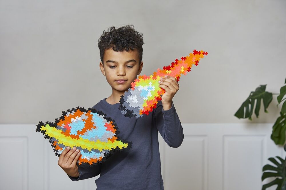 Puzzle by number Plus-Plus Ruimte (500st)