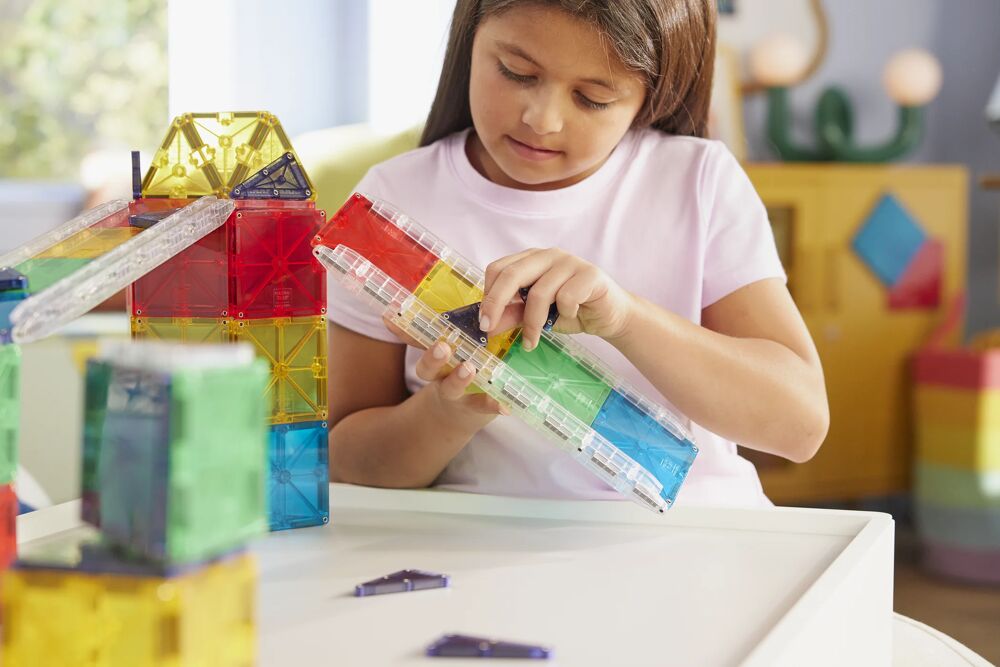 MAGNA-TILES - Rail Racers Deluxe - 90 stuks
