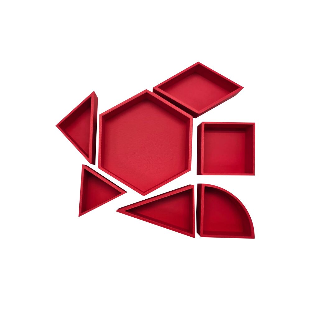 Grennn speelbakje Mandigo - Rood - Ruit - C5