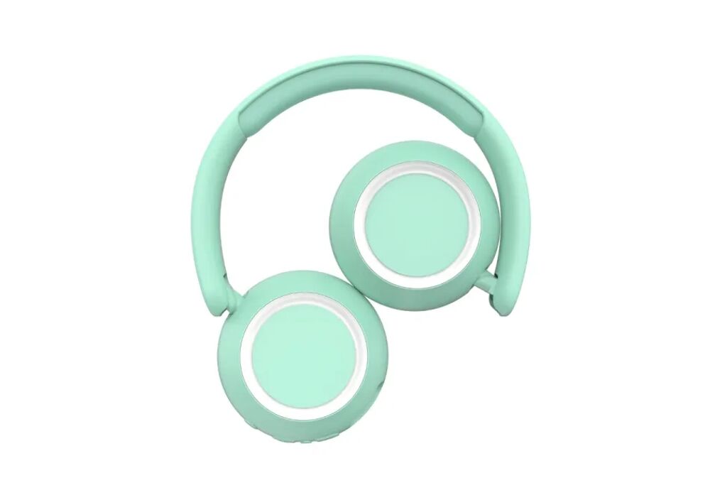 Draadloze kinder koptelefoon met verlichting - Mint