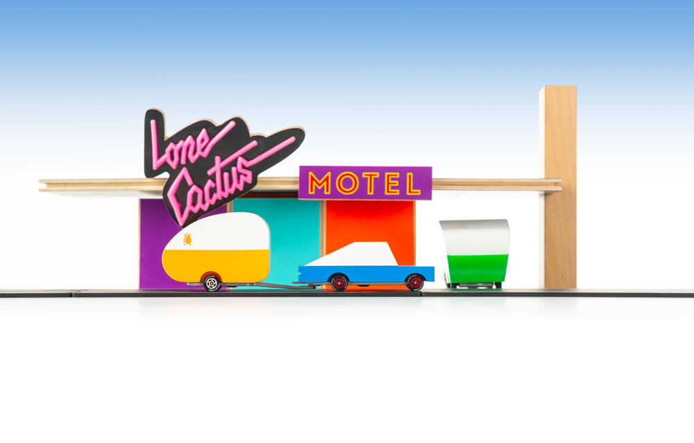 Candycar - Blue racer #8 Candycar - Blue racer #8