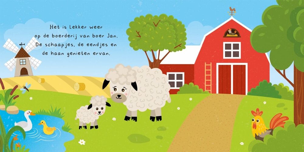 Kun je mij vinden? Op de boerderij