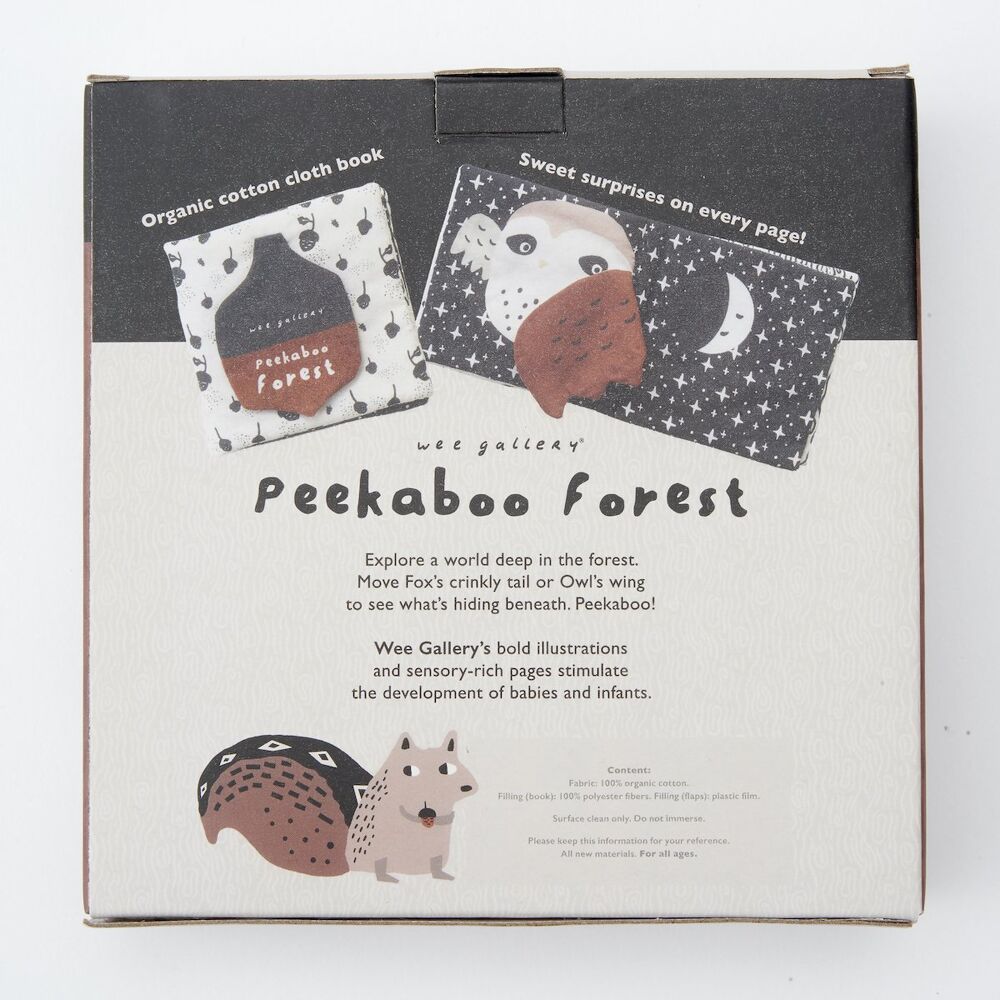 Soft book peekaboo Forest