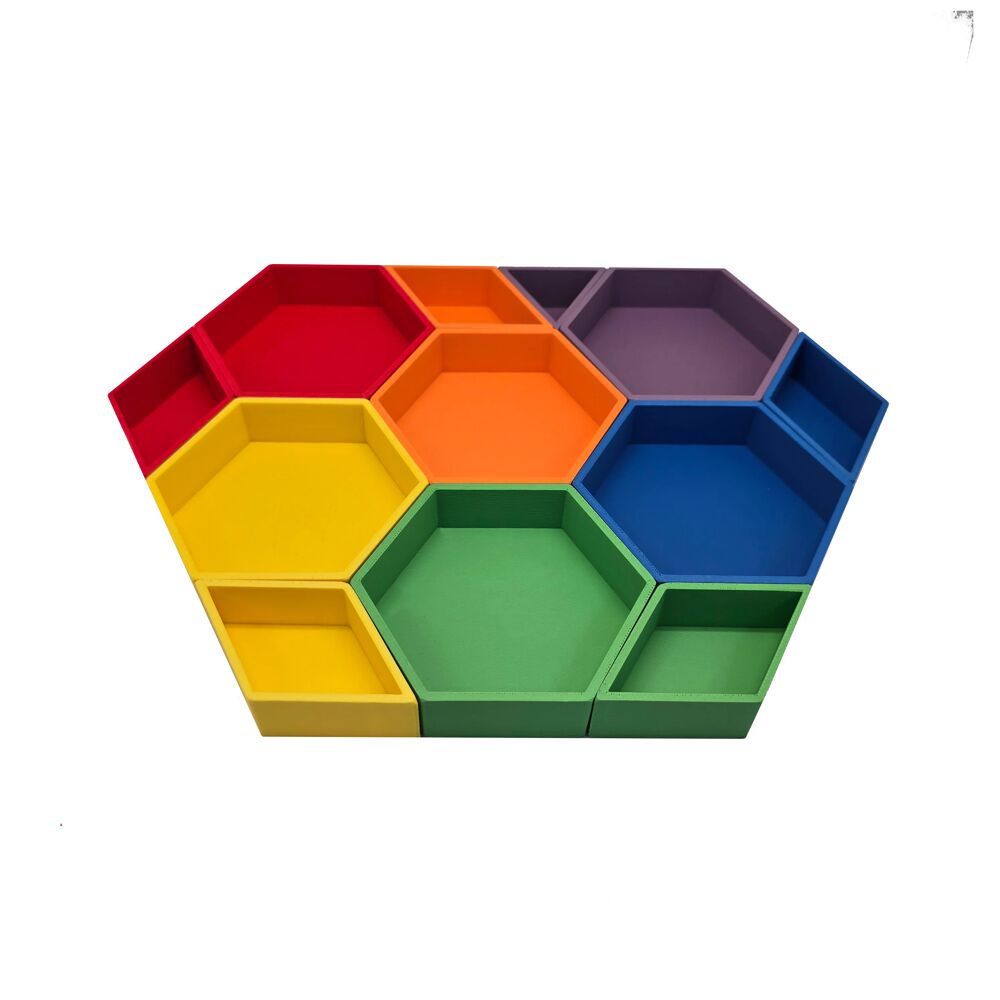 Grennn speelbakje Mandigo - Geel - Vierkant - A1