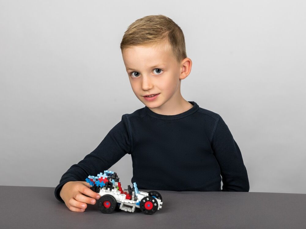 Learn to build Plus-Plus voertuigen (500st)