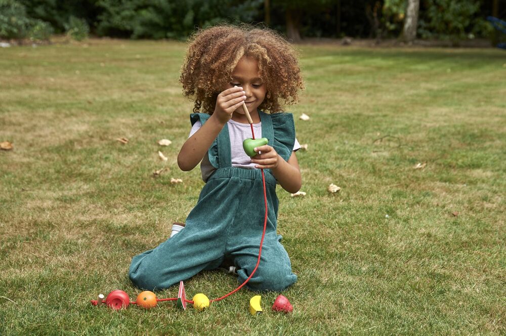 Tickit Houten Rijgvruchten (7 stuks)
