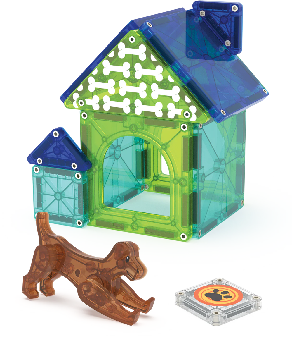 MAGNA-TILES - Dog house - 13 stuks