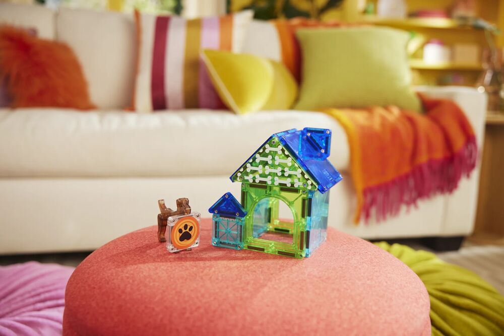 MAGNA-TILES - Dog house - 13 stuks