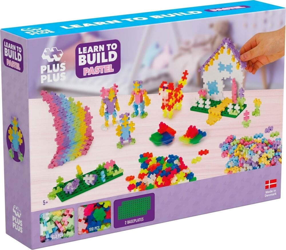 Learn to build Plus-Plus Pastel (600st)