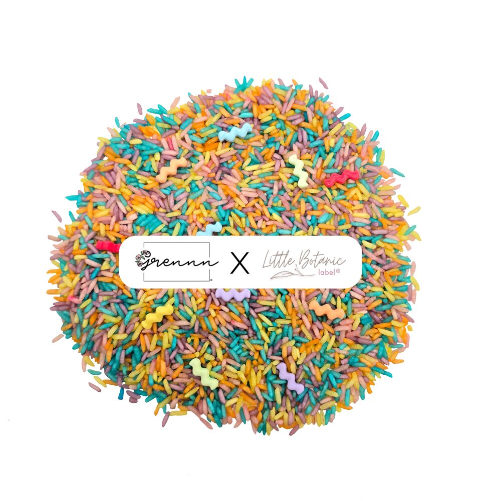 Grennn speelrijst - Wave - Pastel - 750g