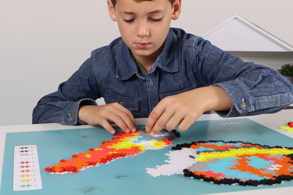 Puzzle by number Plus-Plus Ruimte (500st)