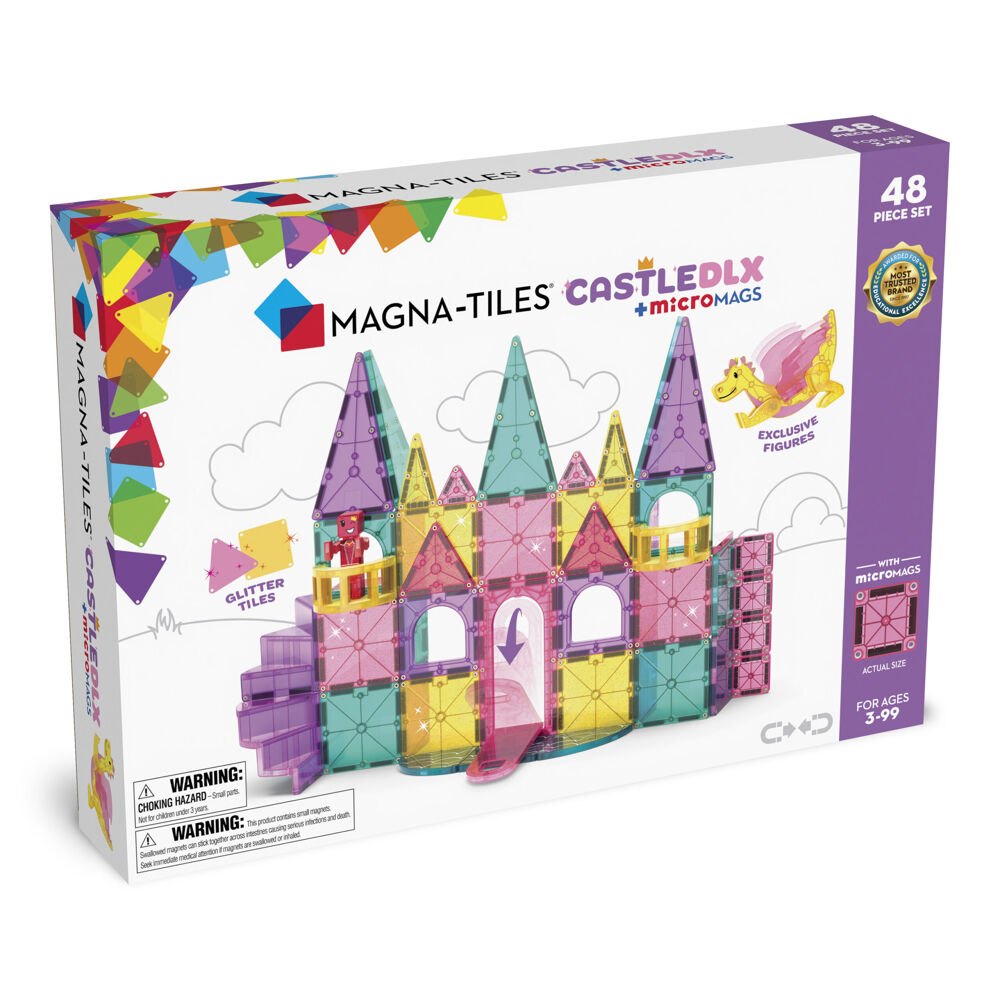 MAGNA-TILES Castle Deluxe - 48 stuks