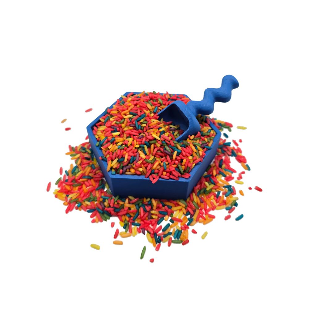 Grennn speelbakje Mandigo - Blauw - Zeshoekig - E7