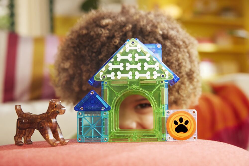 MAGNA-TILES - Dog house - 13 stuks