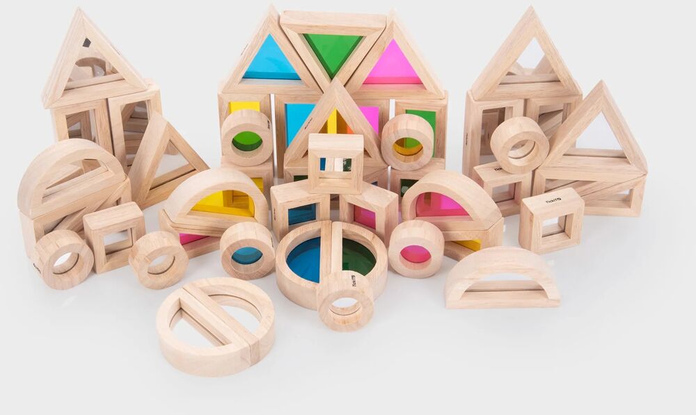 Tickit Regenboog Blokken & Spiegel Blokken Bundel