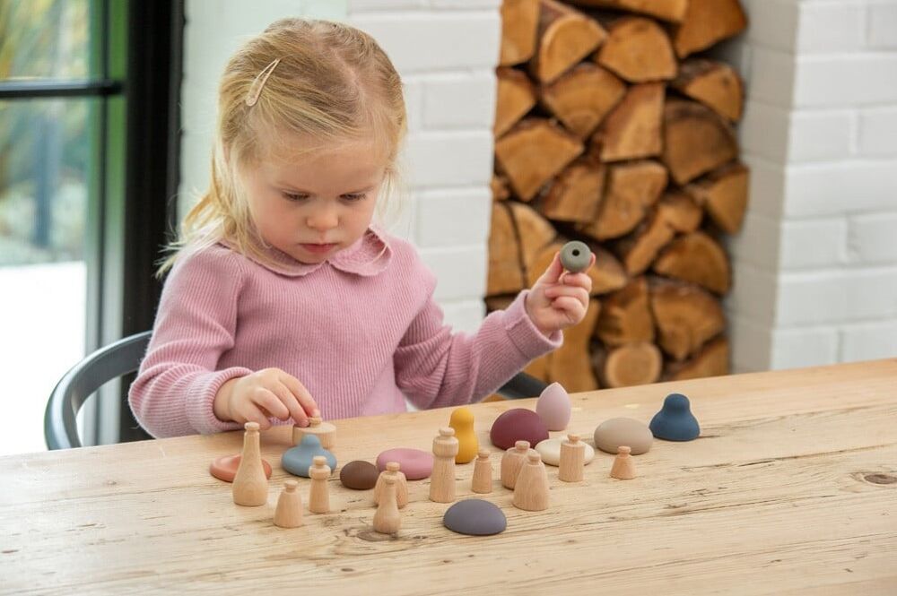 Tickit Silisoft Paddenstoelen Set (Aarde Kleuren)