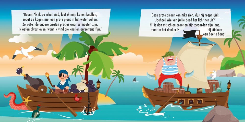 Puzzelboot Piraten
