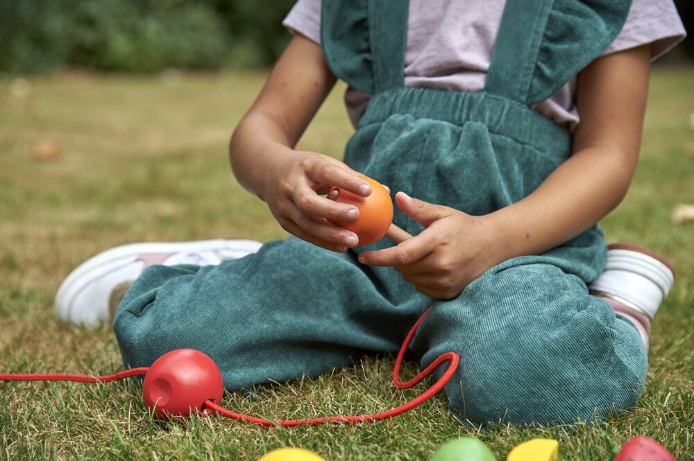 Tickit Houten Rijgvruchten (7 stuks)