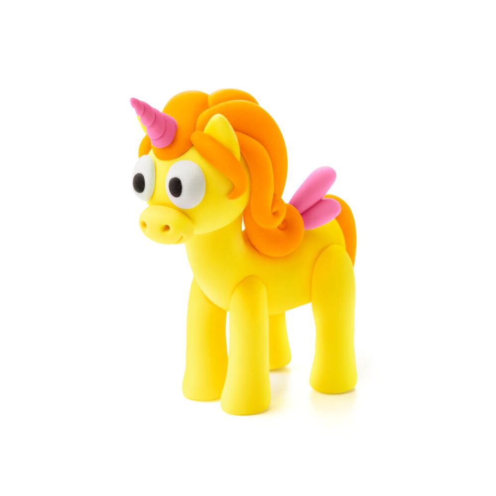 Boetseerklei Unicorns - 6 figuren