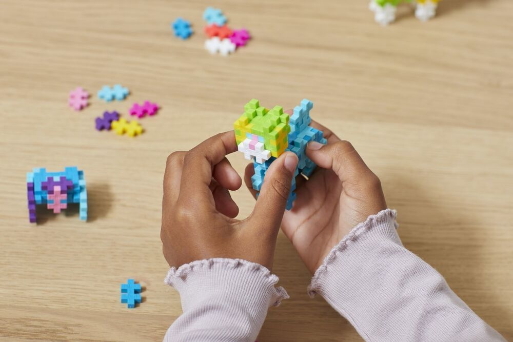 Learn to build Plus-Plus Dieren (275st)