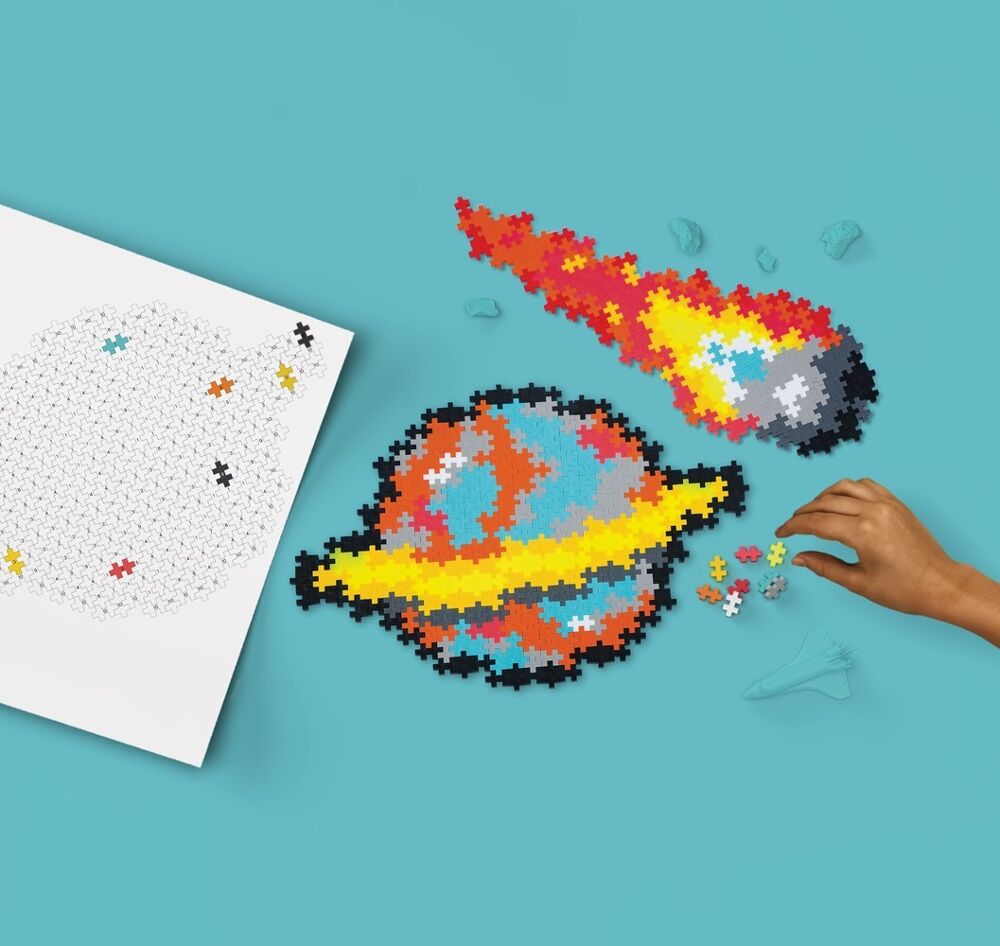 Puzzle by number Plus-Plus Ruimte (500st)