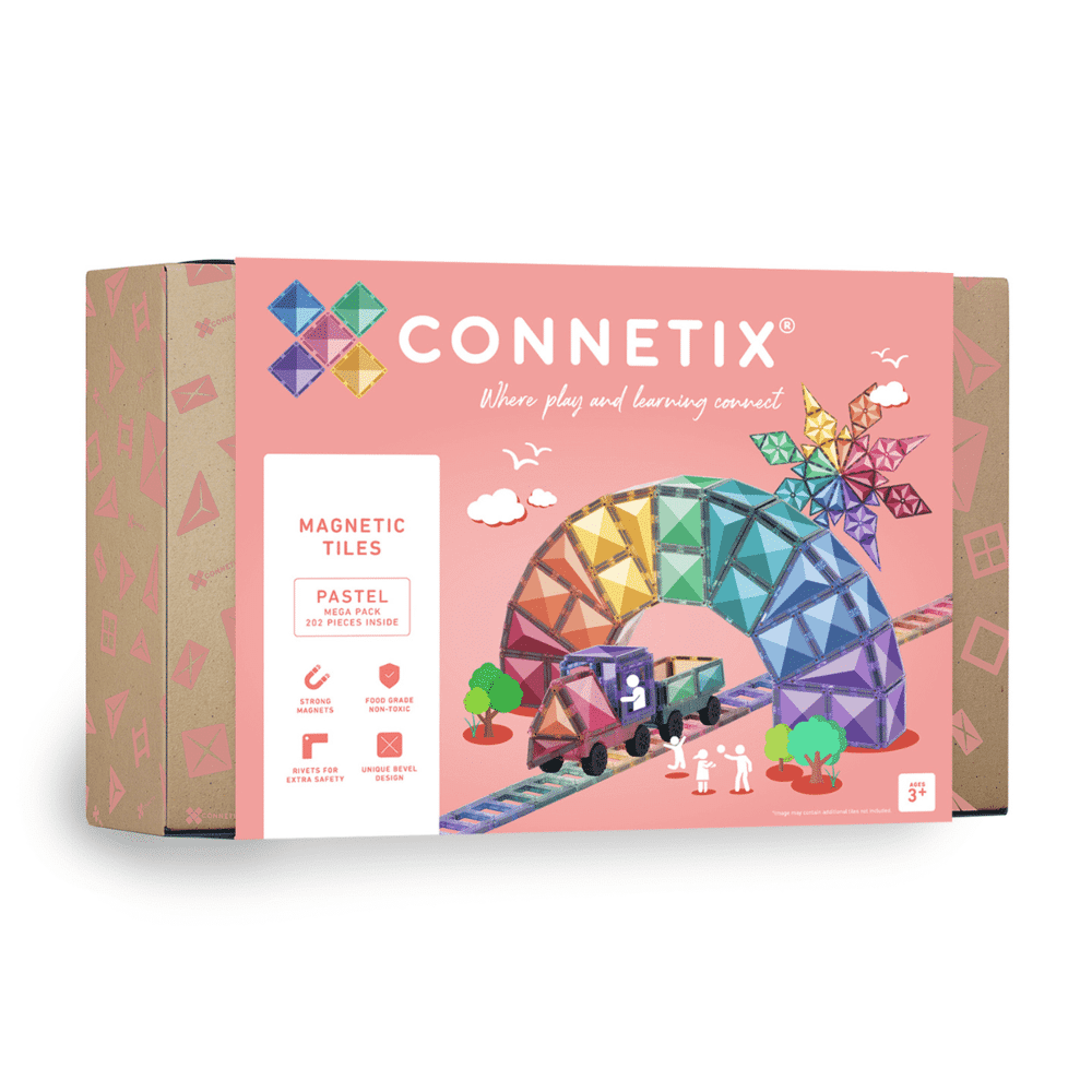 Connetix Pastel Mega Pack - 202 stuks