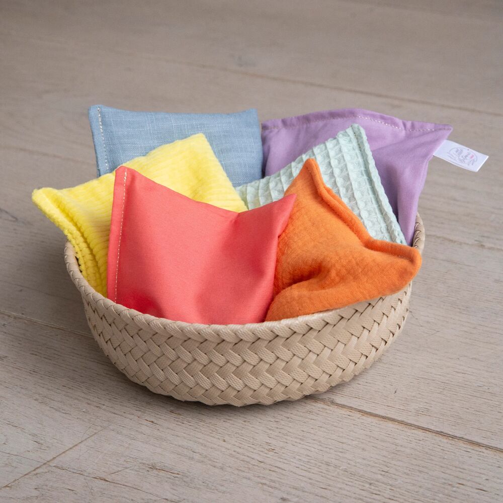 Grennn x Little Botanic label waves pastel speelset basic