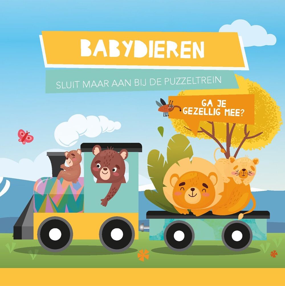 Puzzeltrein Babydieren