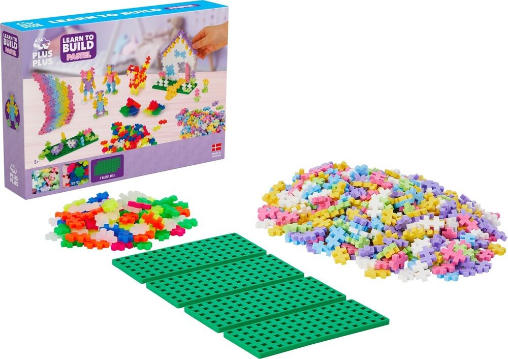 Learn to build Plus-Plus Pastel (600st)