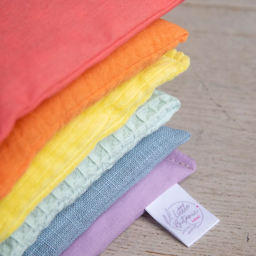 Grennn x Little Botanic label waves pastel speelset basic