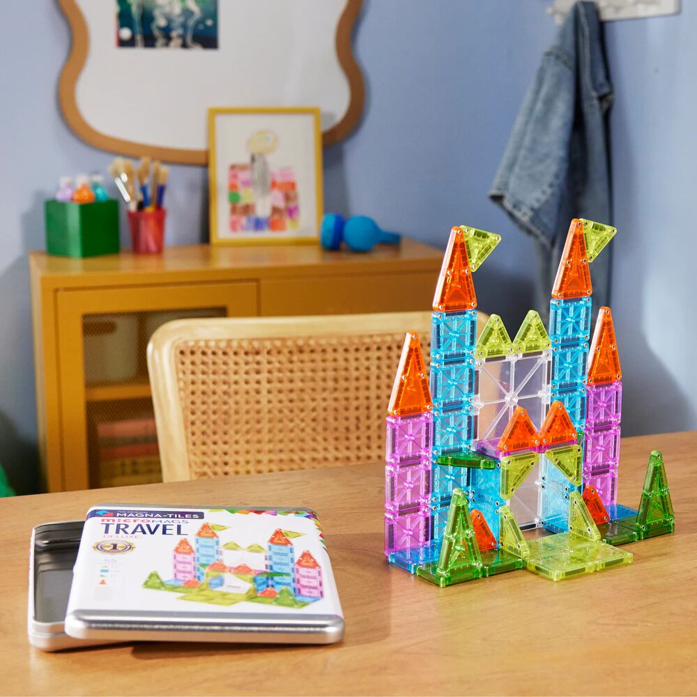 MAGNA-TILES - Reisset Deluxe - 55 stuks