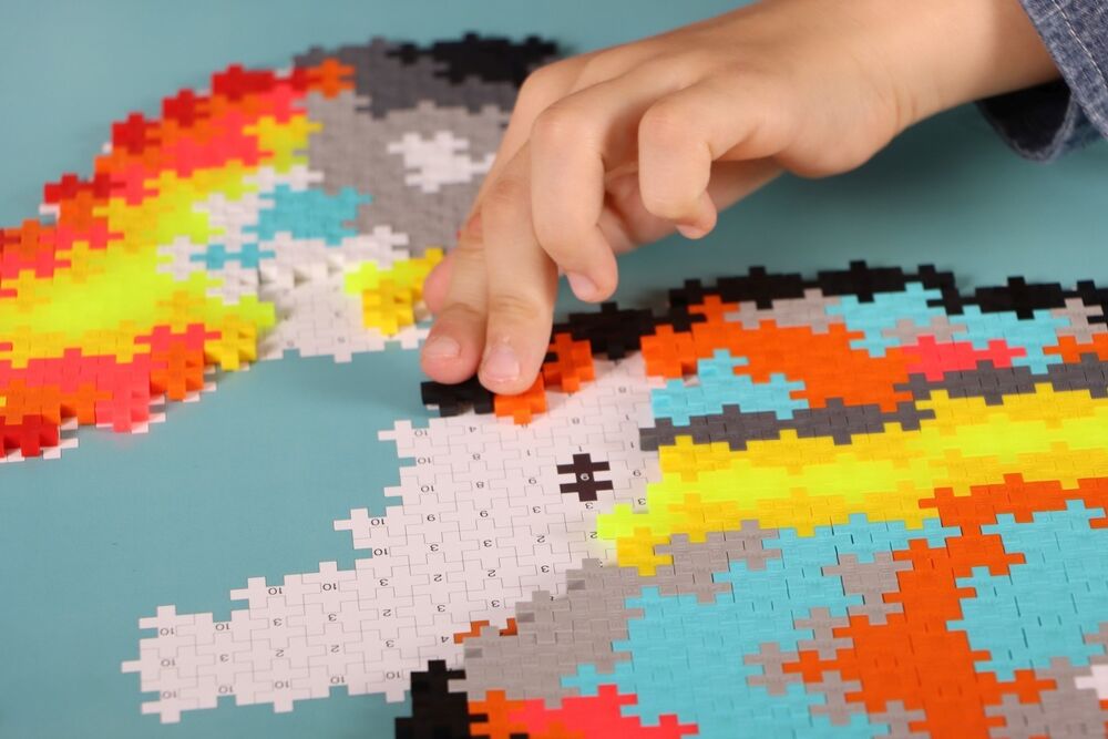 Puzzle by number Plus-Plus Ruimte (500st)