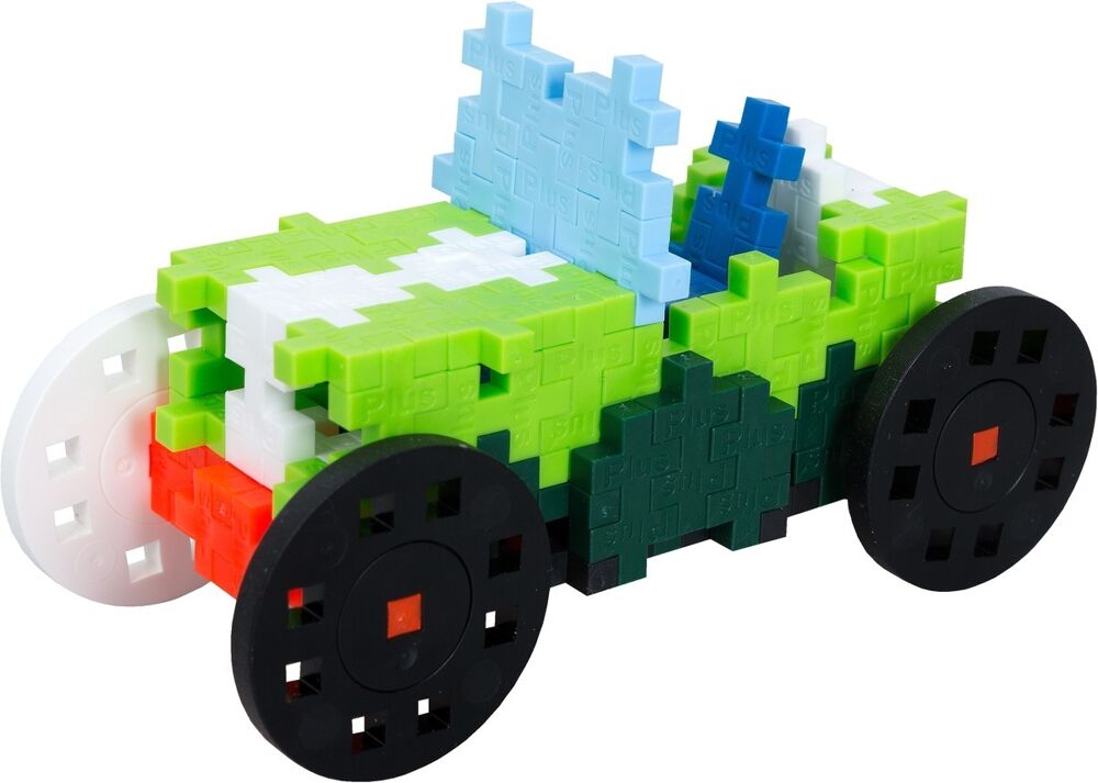 Learn to build Plus-Plus voertuigen (500st)
