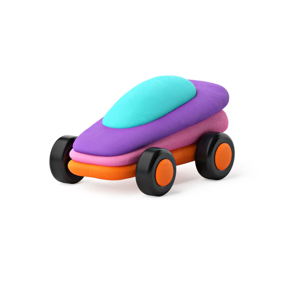 HeyClay - Happy Cars - 3 autos