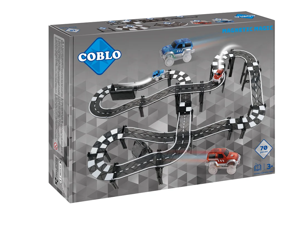 Coblo Zwarte Racebaan (70 stuks)