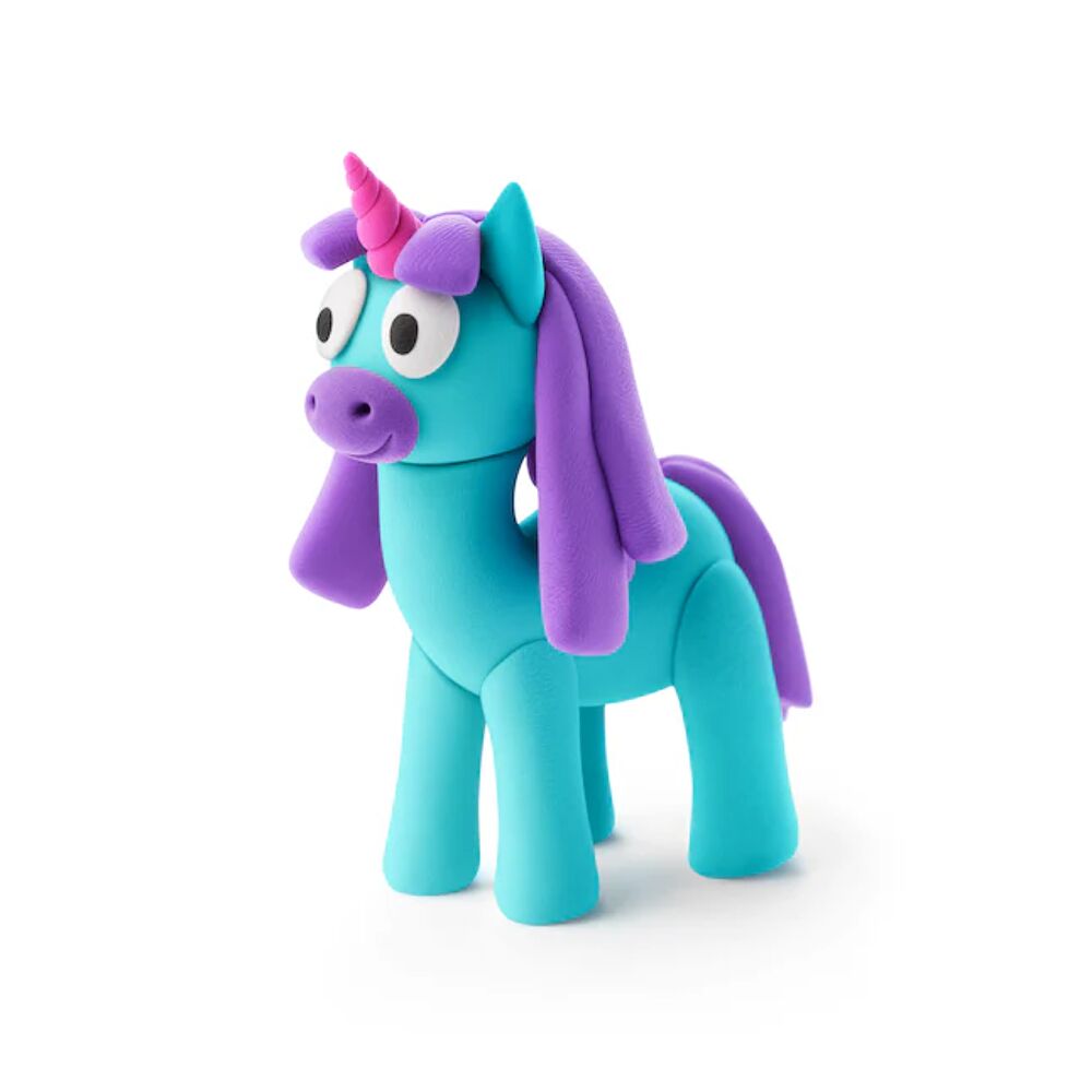 Boetseerklei Unicorns - 6 figuren