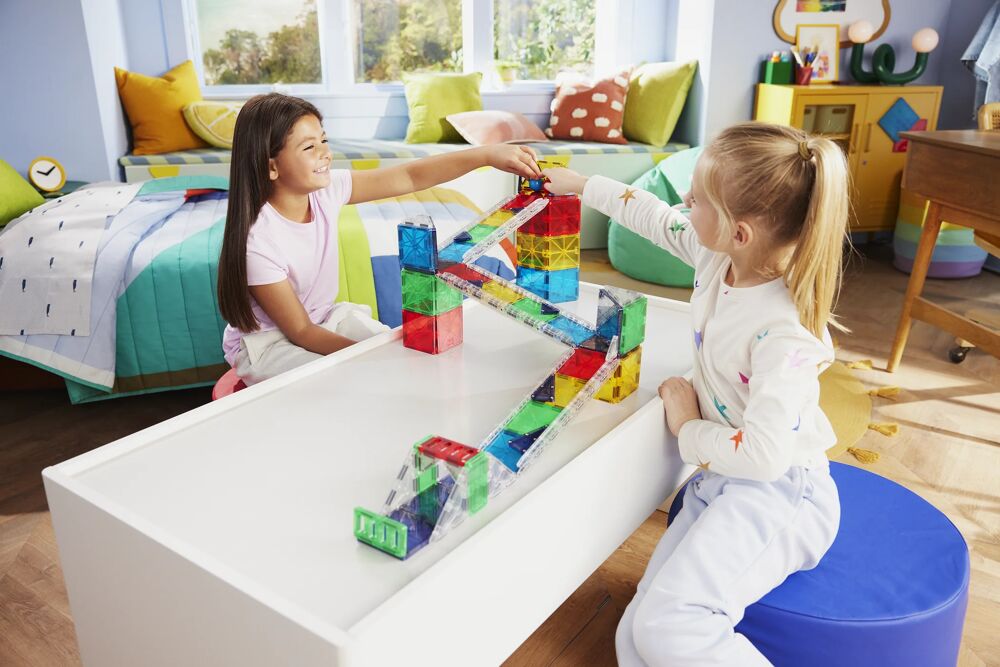MAGNA-TILES - Rail Racers Deluxe - 90 stuks