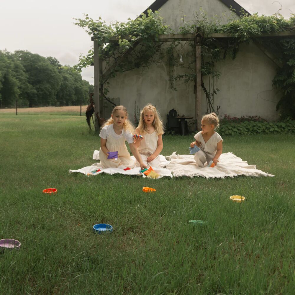 Grennn x Little Botanic label waves speelset compleet - Pastel
